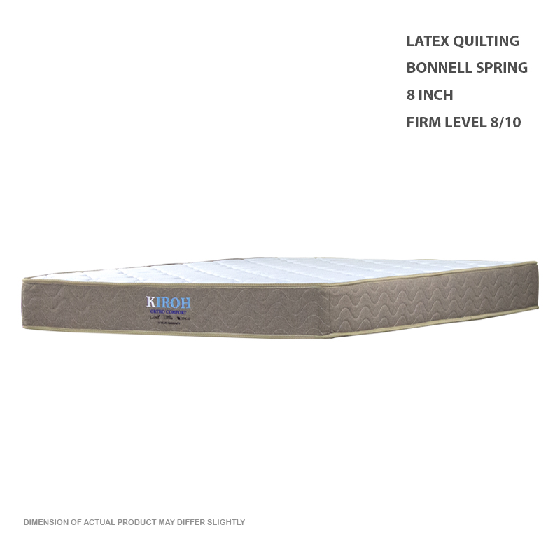 8 INCH ORTHO COMFORT BONNEL SPRING MATTRESS 1 B